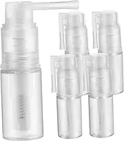 VICASKY 5 Pcs Powder Spray Bottles Refillable Hair Fiber Applicator Containers for Dry Shampoo Makeup Setting Portable and Easy to Use Lightweight and Convenient for Travel