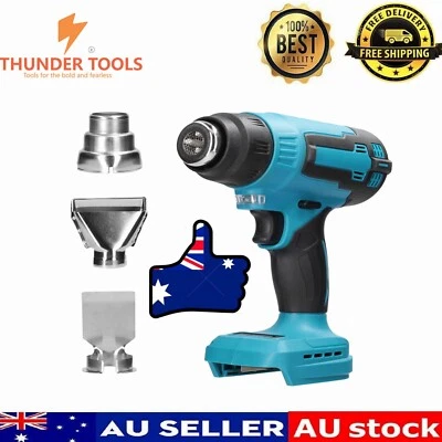 Thunder Tools 300W Cordless Hot Air Machine Heavy Duty Heat Gun For Makita