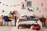 Kyan Single Bed Base Chestnut