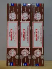 Namaste ~ Satya 3 x 15g Packs Incense Sticks