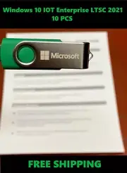 Windows 10 ✔IoT Enterprise ✔LTSC 2021 ✔qty-10 Instances/devices DG7GMGF0H3RD