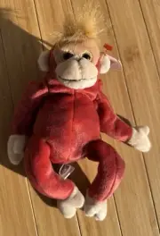 Ty Beanie Baby - SCHWEETHEART the Monkey 8.5" NEW MWMTs Plush Stuffed Animal Toy