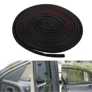D-Shape Car Door Rubber Seal Strip Black Auto Weather Stripping Universal T