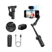 Gimbal Stabilizer for Smartphone,NO APP Tracking,20CM Extension Rod,Face & Ob...