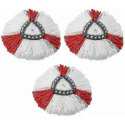 4 Pack Replacement Mop Heads For 2 In 1 Microfiber Mop, Floor Cleaning Mop Head For Vileda Turbo, Easywring