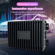 80Wx4 12V 4 Channel Car Amplifier Stereo Audio Speaker Amp System Device Campers