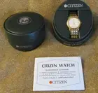 Citizen Eco-Drive Gold Tone G430-T001793 Watch , ( NEW OLD STOCK )