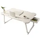 H Bed Folding Table Portable Cute Breakfast Tray Lap Standing Notebook New
