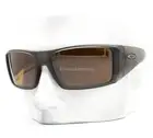 Oakley Heliostat Sunglasses OO9231 Matte Gray Prizm Tungsten Polarized w/Pouch