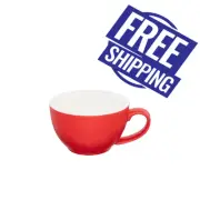 6x Large Cappuccino Cup Rosso Red 280mL Bevande Coffee Cups Hot Chocolate