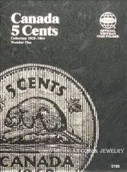 Whitman Canadian 5-Cent Vol. 1 Coin Folder, 1922-1964 #3199