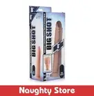 8" Rotating Vibrating Silicone Cock by Big Shot