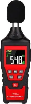 AUTENS Decibel Meter, Digital Sound Level Meter 30-130dB(A) Range with Max/Mi...