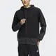 Adidas St Gz Mh Kn Jkt [IA6962] 男 連帽外套 運動 訓練 健身 休閒 棉質 亞洲版 黑