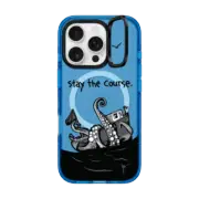 iPhone 16 Pro Impact Ring Stand Case MagSafe Compatible Stay The Course by Joe Iurato