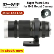 ZHONGYI Mitakon 85mm F2.8 Macro MF Lens for Canon EF Fuji FX Sony E Mount M4/3