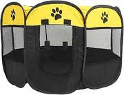 Extra Large Pet Octagon Tent Oxford Fabric Cat Crate Pet Playpen Multipurpose Indoor Outdoor Use Easy to Clean Spacious Sided Design for Cats and Dogs