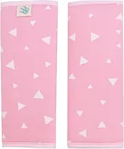 Janabebé Universal pad Covers for Stroller, carrycot and Chairs Groups 0-3 (Pink Sparkles, 20,5 X 21)