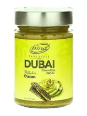Pistachio Cream/Paste/Spread for Dubai Chocolate, 350G (12.3 Oz) Glass Jar,Conta