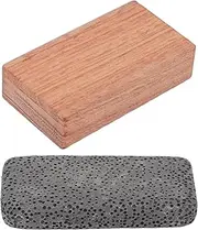 Wooden Essential Oil Diffuser, Beautiful Smell Red Rosewood Wood Essential Oil Diffuser Box Easy to Use Compact Structure Portable for Household Car