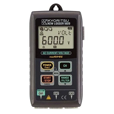 KYORITSU Current/Voltage Recording Data Logger KEW5020 Kyoritsu Electric Meter