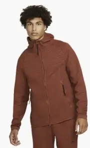 Size XL- Nike Sportswear Therma-Fit Adv Tech Pack Tech Fleece, Redstone.