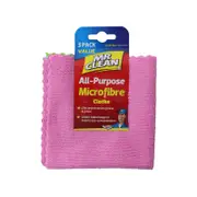 Mr Clean All Purpose Microfibre Cloths - 3 Pack