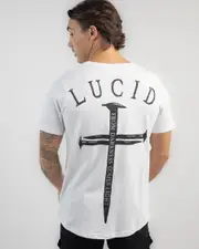 [Lucid] Lucid Men's Essence T-Shirt in White Size XL XL White