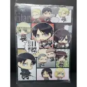 Attack on Titan Chibi Clear File Folder NEW *US SELLER*