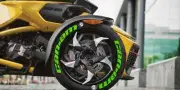 Permanent Stickers TIRE LETTERING RYKER Can-am 3 X TIRES 1.00" GREEN