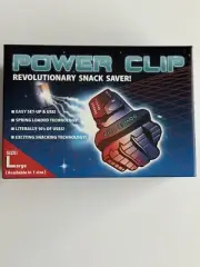 Power Clip NES Power Glove Chip Clip Retro 80s Nintendo Collectible Snack Saver