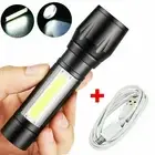 Useful Flashlight Part Lamp Small Work Lights Equipment USB Rechargeable
