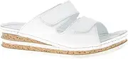 [Andrea Conti] Women's Mules, White, 9 AU