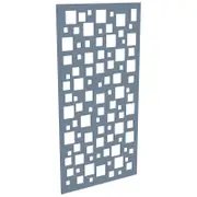 ProtectorAl 300-1200w x 1201-2400h Deep Ocean Squares Unframed Solid Aluminium Decorative Panel