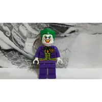 在飛比找蝦皮購物優惠-＊二手 正版 LEGO 樂高鑰匙圈 DC THE JOKER