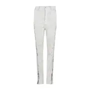 [Rick Owens] Rick Owens-Milk White Cotton Bolan Banana Jeans-Uomo 31 WAIST