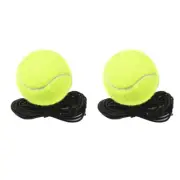 2pcs Tennis Training Ball Ball with Elastic String for Kid, Beginners