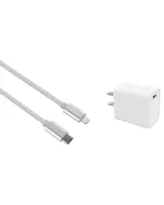 Posh Tech Braided MFI Lightning Fast Type-C Charging Cable