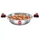 Hawkins Tri-Ply Stainless Steel Induction Compatible Deep-Fry Pan,Capacity 1.5 L