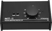 KOSDFOGE Premium Passive Stereo Monitor Volume Controller XLR and 3.5mm Interface Large Volume Knob Mute Control Passive Stereo Volume Controller