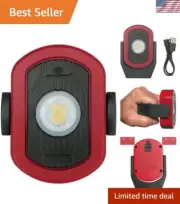 Compact WorkStar 810 Cyclops LED Inspection Light - Durable, Rechargeable, Red
