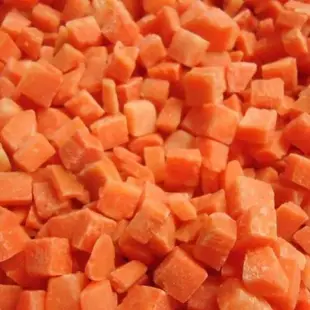 冷凍紅蘿蔔丁(1000克)