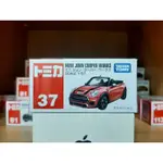 TOMICA 37 MINI JOHN COOPER 全新未拆 附膠盒