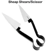 AAPRO 5 SHEEP GOAT SHEARS/ SCISSOR VETERINARY INSTRUMENT SHARP BLADE COLOR BLACK