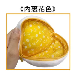 蛋黃哥 立體 收納包 化妝包 gudetama 三麗鷗 Sanrio 415174 415181 (4.5折)