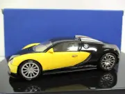 AUTOart / AUTO ART - BUGATTI EB 16.4 VEYRON SHOW CAR (YELLOW / BLACK) - 1/43