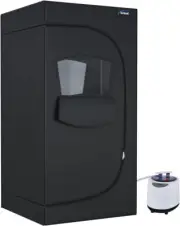 TOREAD Full Size Sauna 600D Canvas, Portable Steam Saunas Tent Fold-Able with 2.