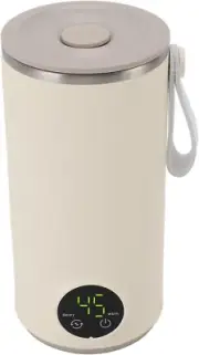 Cordless Portable Milk Warmer Mixer, Electric Milk Frother, Fast Heating, Automa