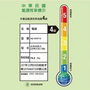 便宜賣！實體商家衝評價！【ZOJIRUSHI 象印】微電腦電子鍋 (六人份)NS-WXF10