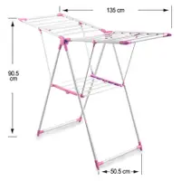 在飛比找蝦皮購物優惠-愛媽咪 展翼型折疊曬衣架 SP-1707